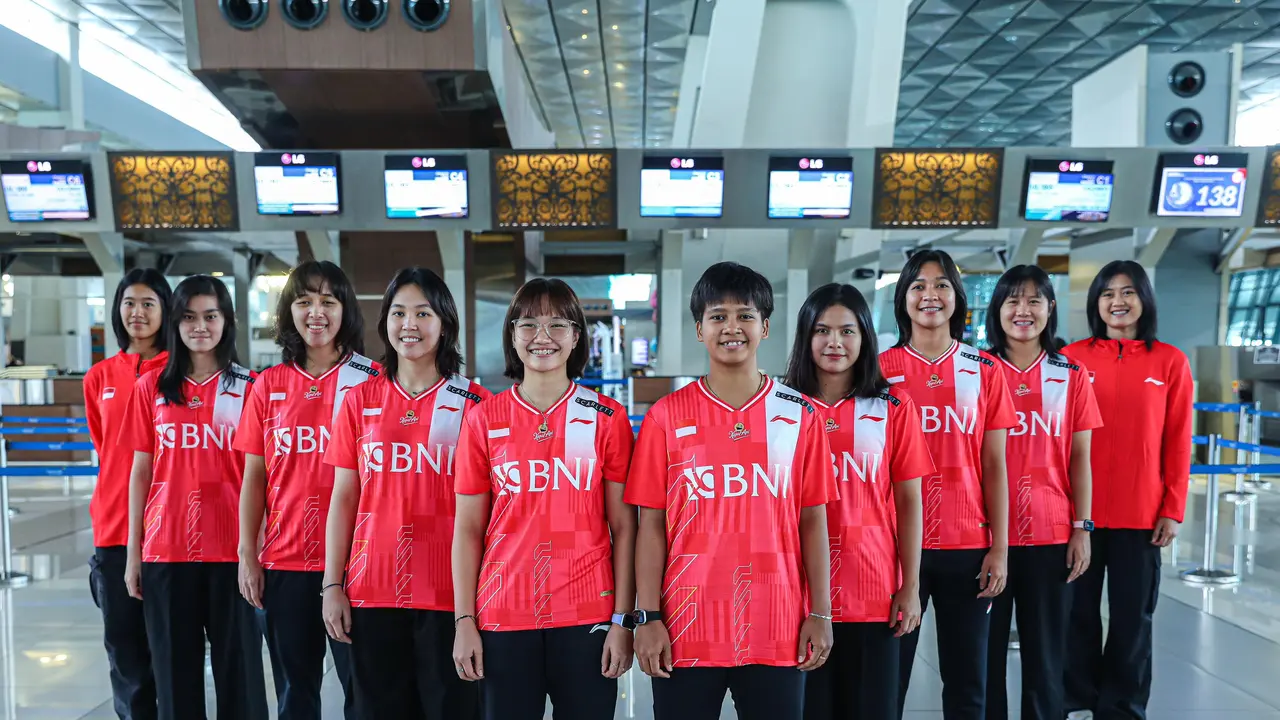 Skuad Indonesia di Kejuaraan Bulutangkis Beregu Asia (BATC) 2024