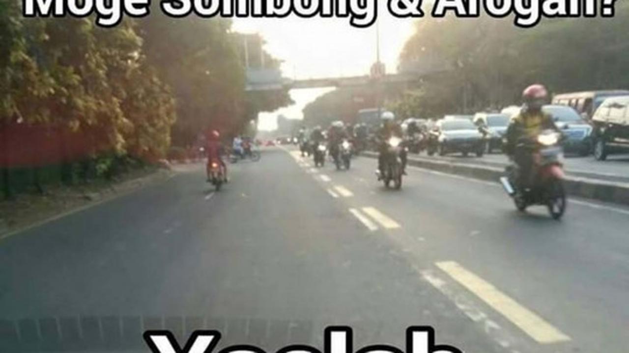 Moge lebih arogan dari motor bebek? Lihat dulu foto-foto ini