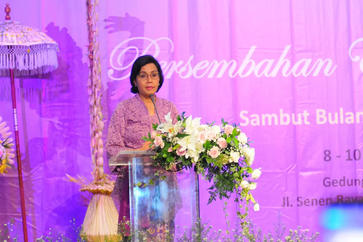 Sri Mulyani Ajak Diet Plastik Saat Buka DhawaFest Pesona 2019