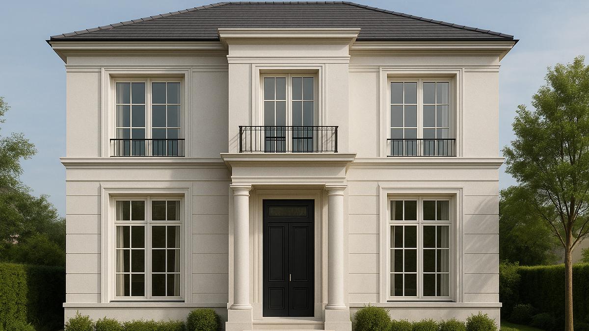 7 Desain Rumah Minimalis 2 Lantai ala Eropa yang Modern, Mewah dan Fungsional
