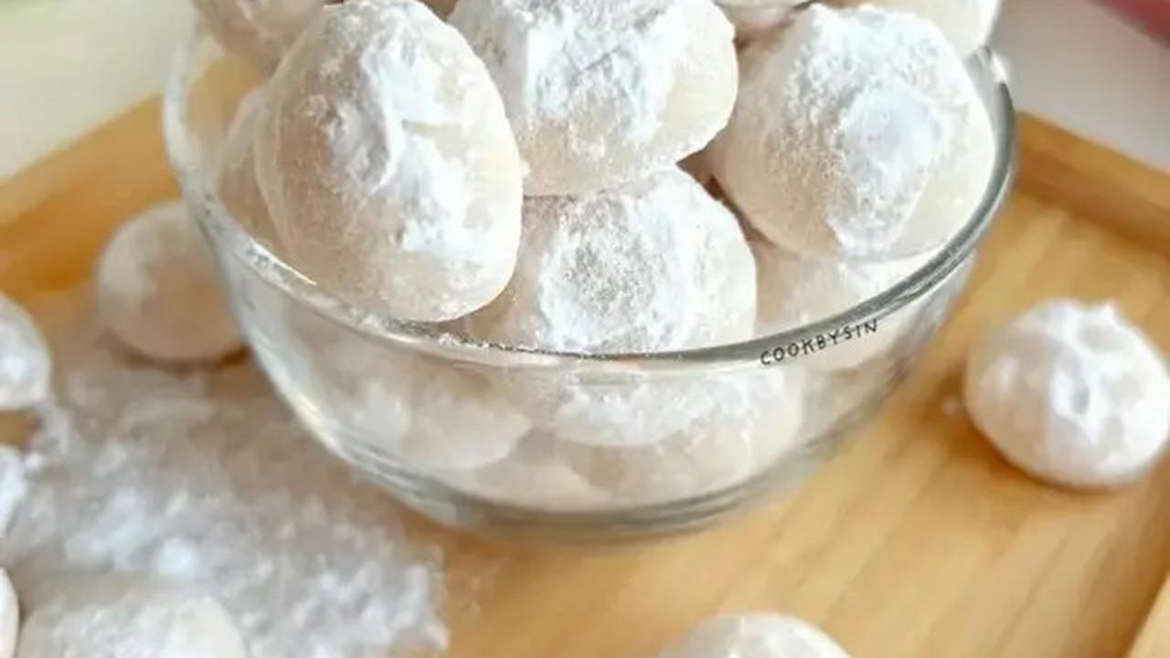 Resep Kue Putri Salju, Kue Kering Lembut dan Lumer untuk Lebaran