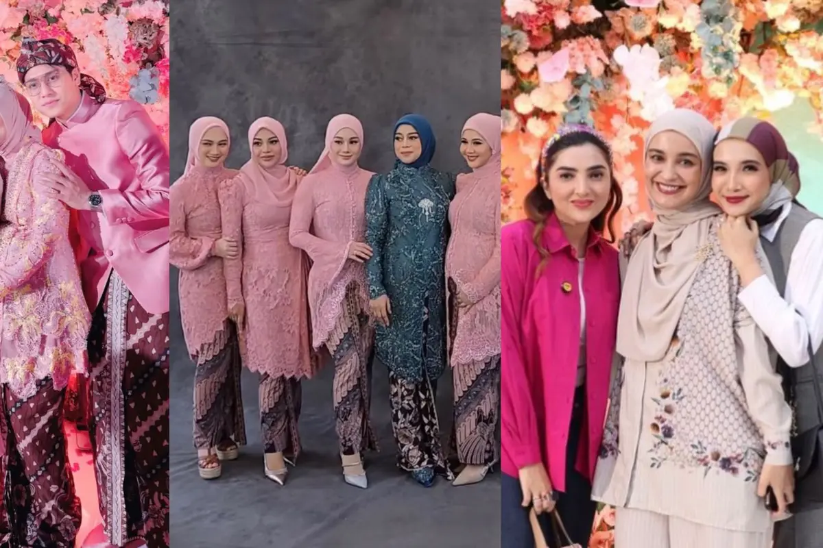 6 Gaya Tamu Seleb di Syukuran 7 Bulan Kehamilan Kedua Lesti Kejora, dari Geng Mamayu, Shireen-Zaskia Sungkar, hingga Aaliyah Massaid
