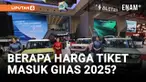 GAIKINDO Indonesia International Auto Show (GIIAS) 2025 resmi dibuka untuk umum mulai Kamis, 24 Juli 2025, dan akan berlangsung hingga 3 Agustus di ICE BSD City, Tangerang.