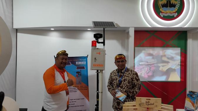 Sistem peringatan dini (EWS) Longsor bernama Elwasi yang dikembangkan BPBD Banjarnegara memenangi ajang Krenova Jateng dan akan mewakili Jateng di pentas nasional. (Liputan6.com/BPBD Banjarnegara/Muhamad Ridlo)