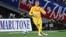 Aktor utama dari kokohnya lini pertahanan Tokyo FC tak lain adalah berkat penampilan memikat kiper asal Polandia, Jakub Slowik. (fctokyo.co.jp)