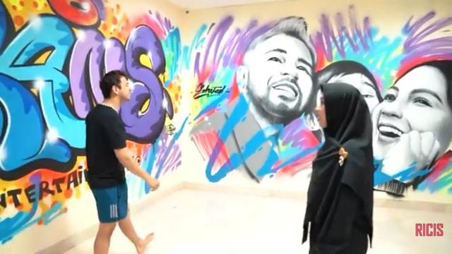 Ria Ricis di Kantor Raffi Ahmad