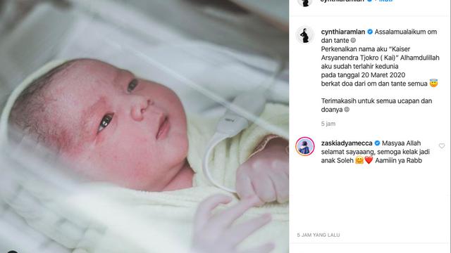 Unggahan Cynthia Ramlan