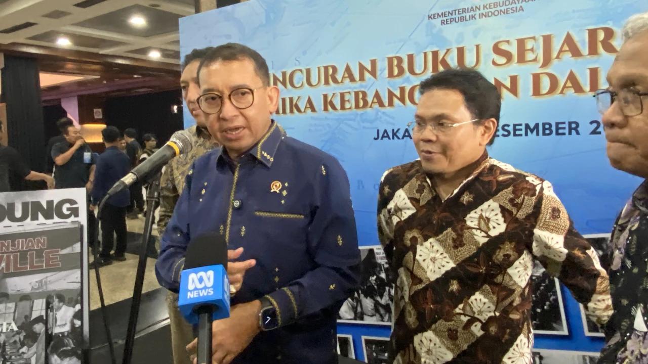 Fadli Zon Luncurkan Buku Penulisan Ulang Sejarah RI: Saya Juga Belum Baca