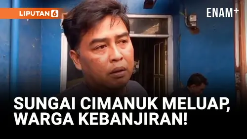 VIDEO: Warga Bersihkan Banjir di Garut, Ngaku Belum Ada Bantuan