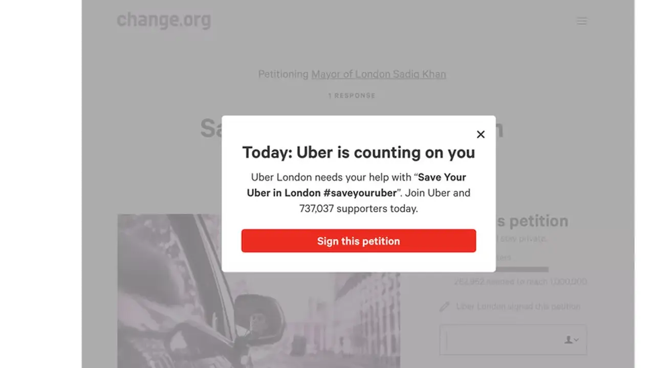 Petisi Uber
