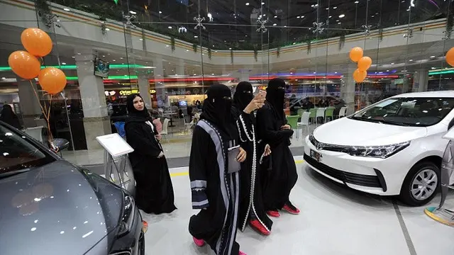 Pameran Mobil di Arab Saudi