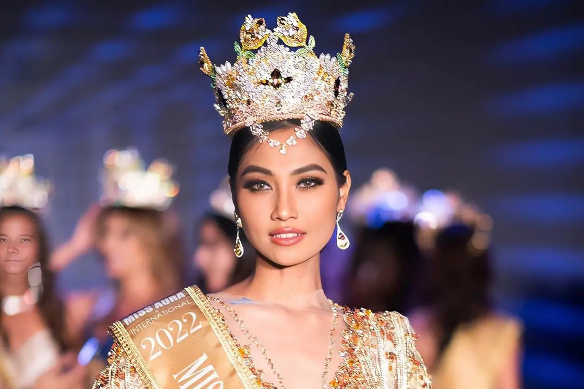Riskyana Hidayat Berhasil Menyandang Gelar Miss Aura Internasional 2022
