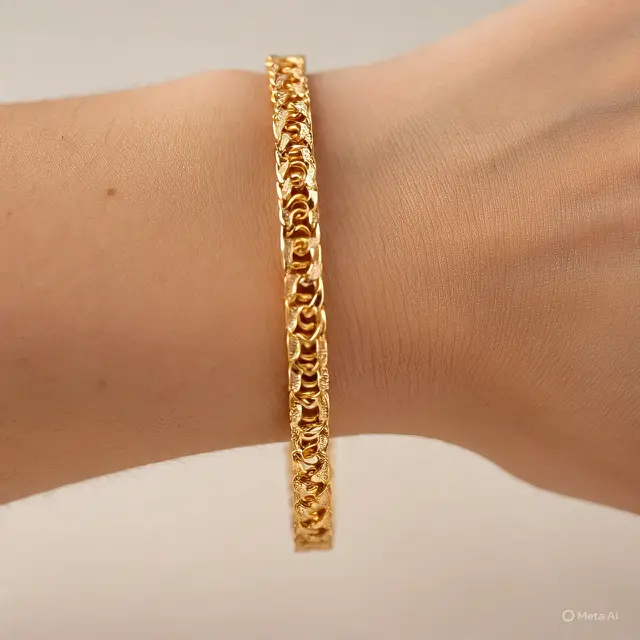 Model Gelang Emas Rantai 10 Gram