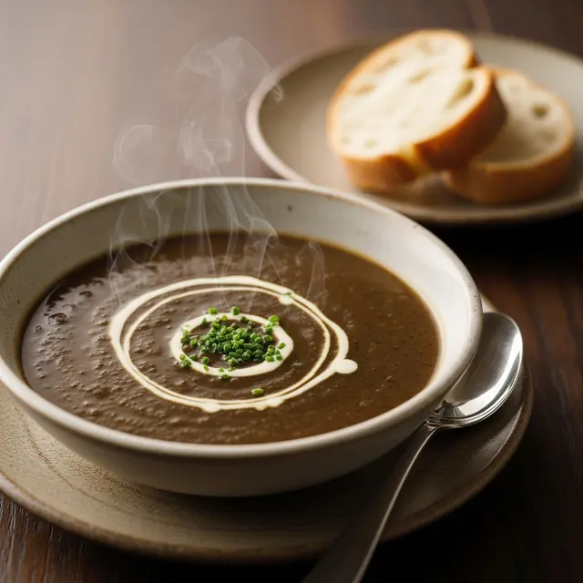 Black Garlic Soup