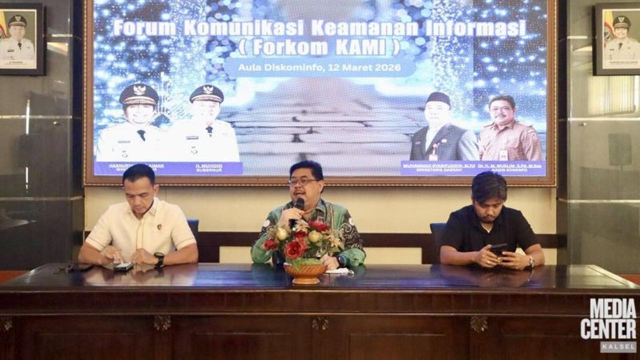 Diskominfo Kalsel Perkuat Keamanan Siber Daerah Melalui Forkom KAMI