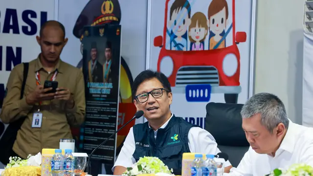 Pesan Menkes Budi kepada pengemudi yang melakukan perjalanan darat di Libur Nataru. (Dok Kemenkes)