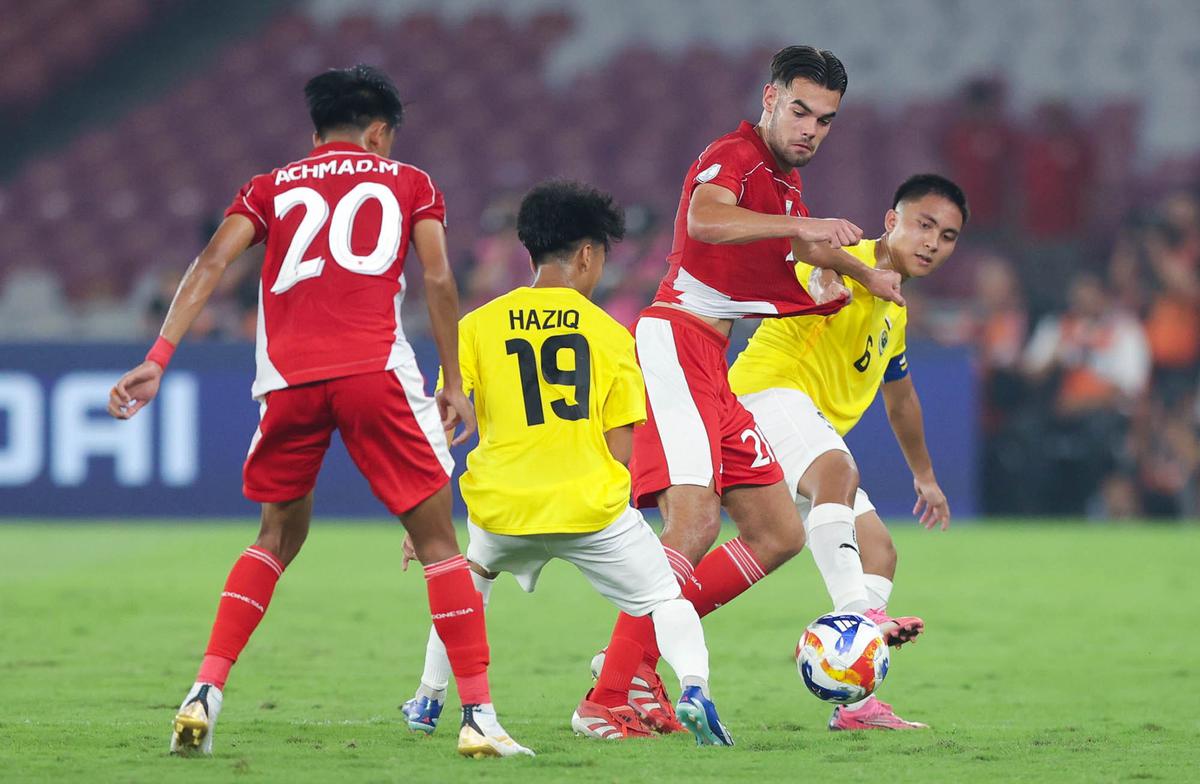 FOTO: Garuda Muda Menggila! Indonesia Hajar Brunei 8-0 di Piala AFF U-23 2025