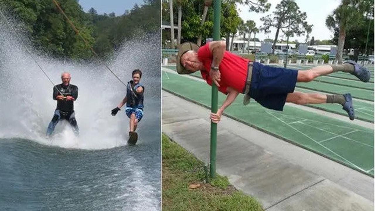 6 Potret Kakek-Kakek yang Tetap Aktif dan Bugar, Menunjukkan Atletisnya di Usia Senja