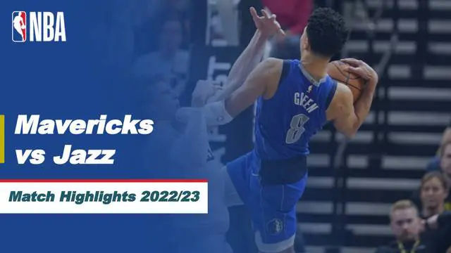 Berita video highlights NBA 2022/2023, pertandingan antara Dallas Mavericks berhadapan dengan Utah Jazz Selasa (7/2/23) pagi hari WIB.