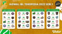 Jadwal Lengkap Seri 1 IBL 2022 Mulai 19 - 22 Januari 2022