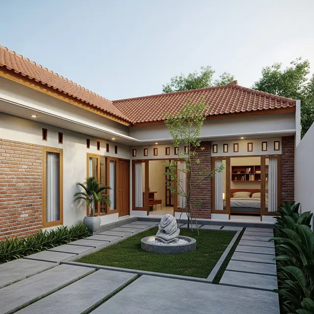 9 Model Rumah dengan Inner Courtyard Biar Adem Alami, Solusi Hunian Tropis