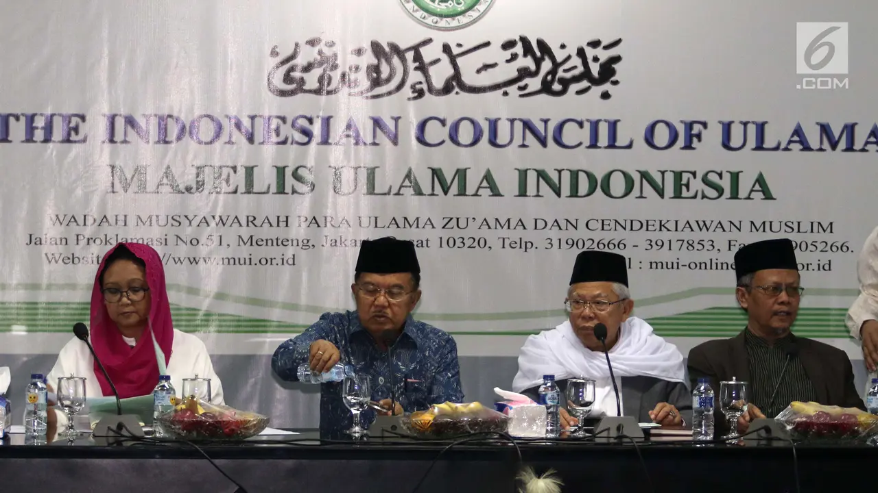 Bahas Perdamaian Afghanistasn, Wapres JK dan Menlu Retno Sambangi MUI