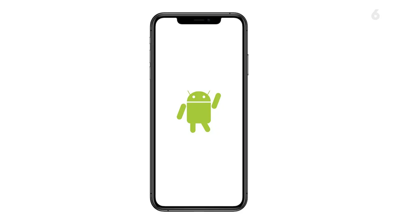 Ilustrasi Smartphone Android.