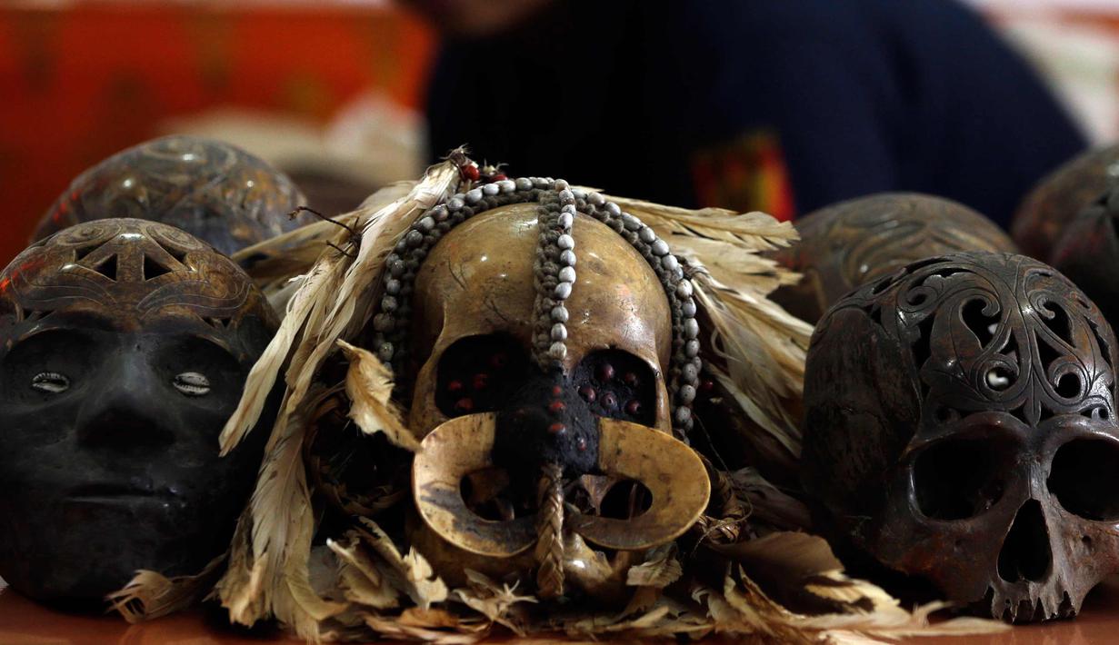 FOTO: Penampakan Tengkorak Manusia yang Akan Diselundupkan ...