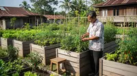 Ide Kebun Sayur Mudah Dirawat untuk Usia 60 Tahun, Ini Metode dan Pilihan Sayurnya