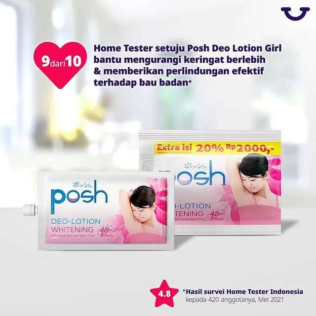 Posh Deo Lotion Girl