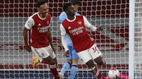 Liga Inggris: Arsenal Sempurna, Gol Eddie Nketiah Bawa The Gunners Kandaskan West Ham