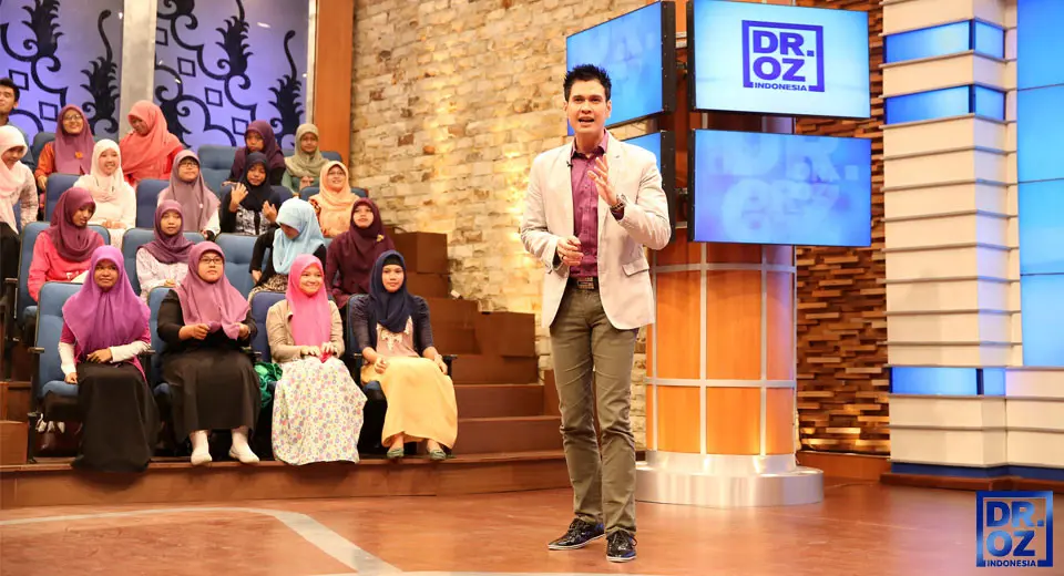 Dr. Ryan Thamrin, saat menjadi host acara DR Oz Indonesia meninggal dunia pada Jumat (4/8) pagi. | Sumber Foto: ryanthamrin.com