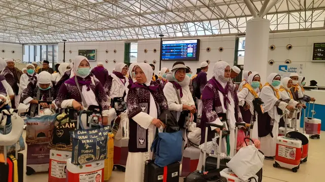 Proses pemulangan jemaah haji 2025 ke tanah air.