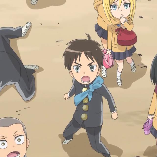 Manga Komedi Attack On Titan Junior High Dijadikan Anime