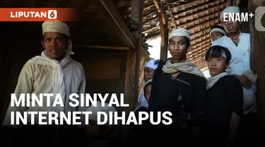 Suku Baduy Dalam Minta Sinyal Internet Dihapus dari Wilayah Mereka