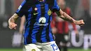 Dua gol kemenangan Inter dicetak Francesco Acerbi dan Marcus Thuram.  (GABRIEL BOUYS / AFP)