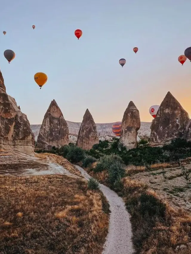 deretan potret keindahan Cappadocia Turki