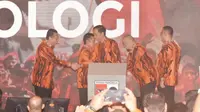 Perayaan HUT Pemuda Pancasila ke-60 yang dibuka Presiden Joko Widodo di Jakarta, Sabtu (26/10).