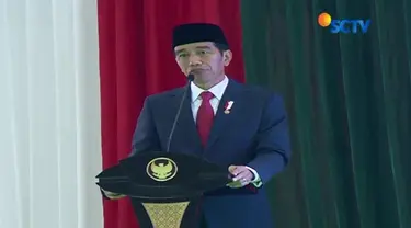 "Aksi terorisme tidak merepresentasikan ajaran agama manapun. Apalagi ajaran Islam, karena tidak sesuai dengan yang dicontohkan Nabi Muhammad", ucap Jokowi.