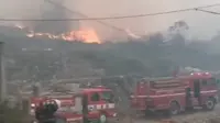 Kebakaran melanda TPA Sarimukti, Kabupaten Bandung Barat, Rabu, 23 Agustus 2023. (dok. Diskar PB Kota Bandung)