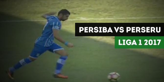 VIDEO: Highlights Liga 1 2017, Persiba Balikpapan vs Perseru Serui 2-1