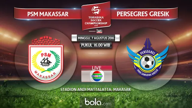 PSM Makassar vs Persegres Gresik United