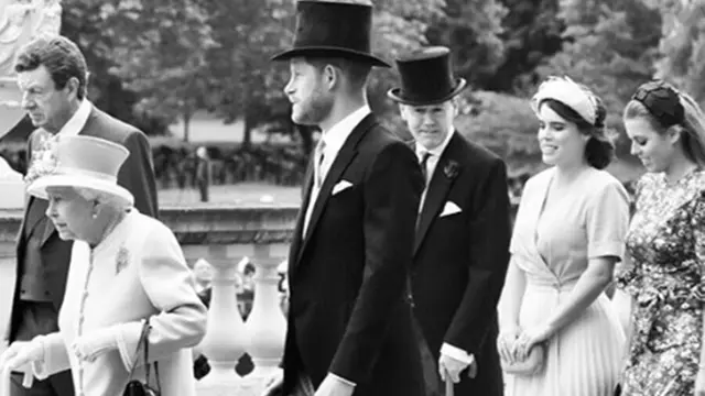Ratu Elizabeth II dan Pangeran Harry