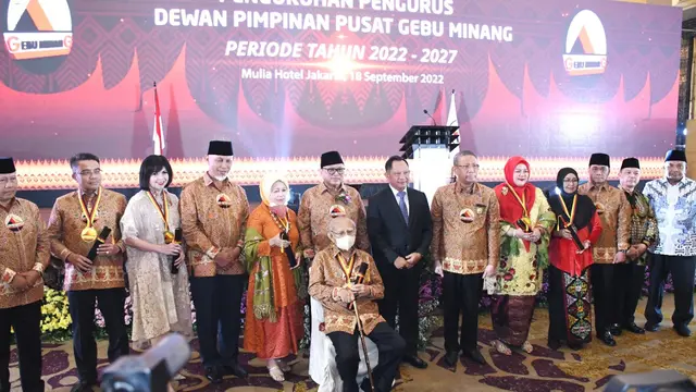 Pengukuhan Gebu Minang (Istimewa)