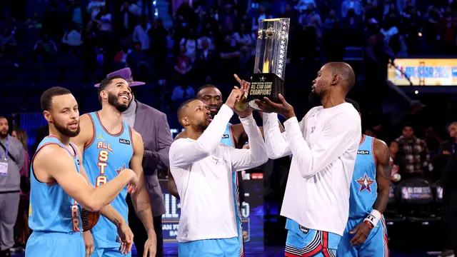 Stephen Curry MVP, Tim Shaq Menangi NBA All-Star 2025