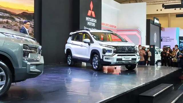 New Mitsubishi Xpander Cross di GIIAS 2022. (Liputan6.com/Arief Aszhari)