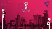 Piala Dunia - Ilustrasi Kota Doha (Bola.com/Adreanus Titus)