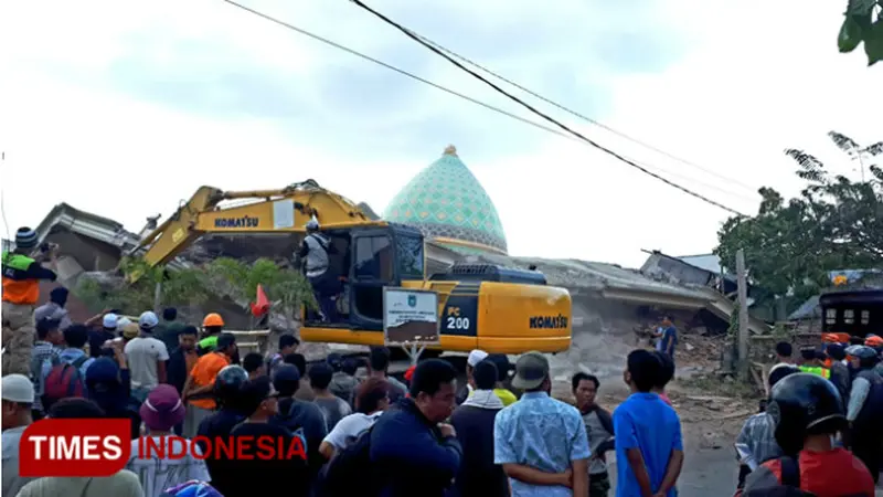 Suara Korban Terjebak di Masjid Jamiul Jamaah Sempat Terdengar