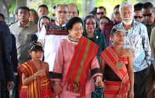 Sambutan Hangat untuk Megawati di Timor Leste