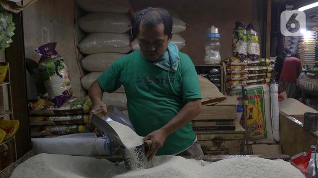 Kenaikan Harga Beras di Pasar Cibubur